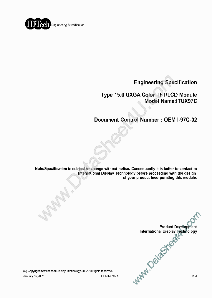 ITUX97C_7782713.PDF Datasheet