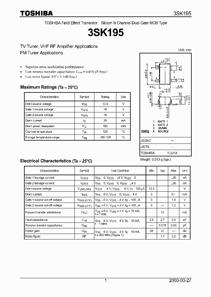 3SK195_7916089.PDF Datasheet