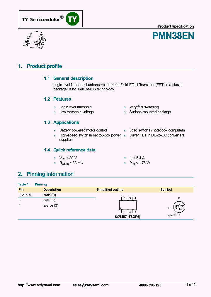 PMN38EN_7919193.PDF Datasheet