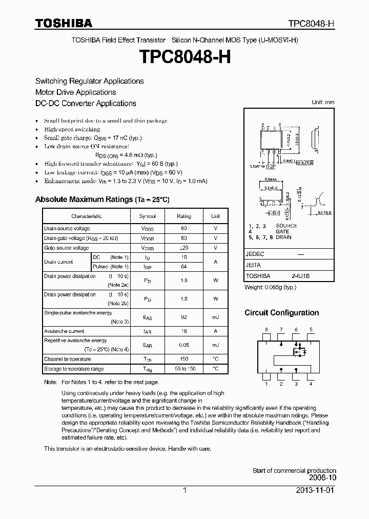 TPC8048-H_7930093.PDF Datasheet