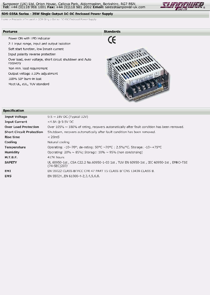 SDS-035A-18_7930331.PDF Datasheet