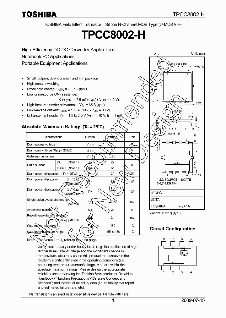 TPCC8002-H_7937599.PDF Datasheet