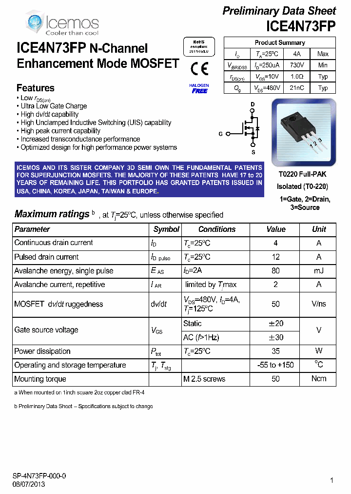 ICE4N73FP_7938641.PDF Datasheet