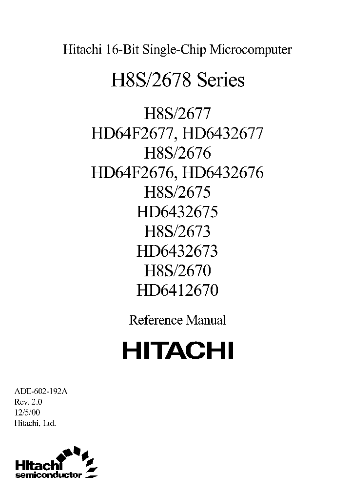 HD6432673FC_7938997.PDF Datasheet