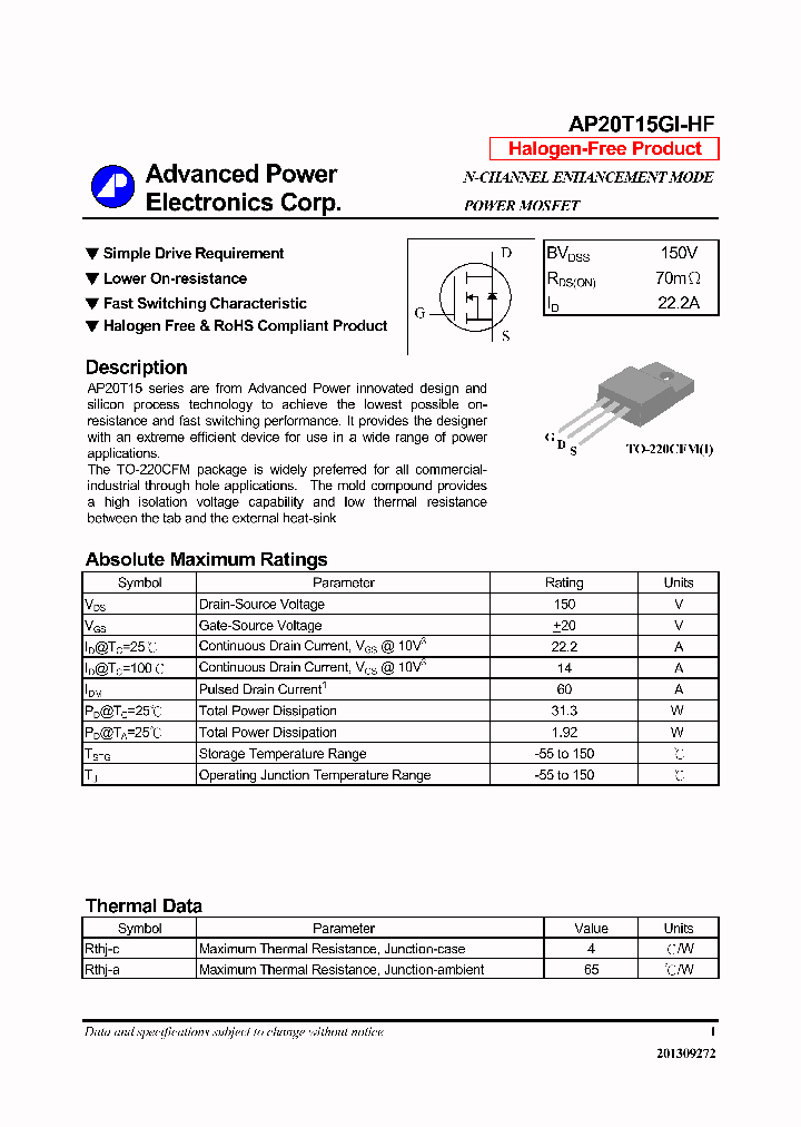 AP20T15GI-HF14_7944214.PDF Datasheet