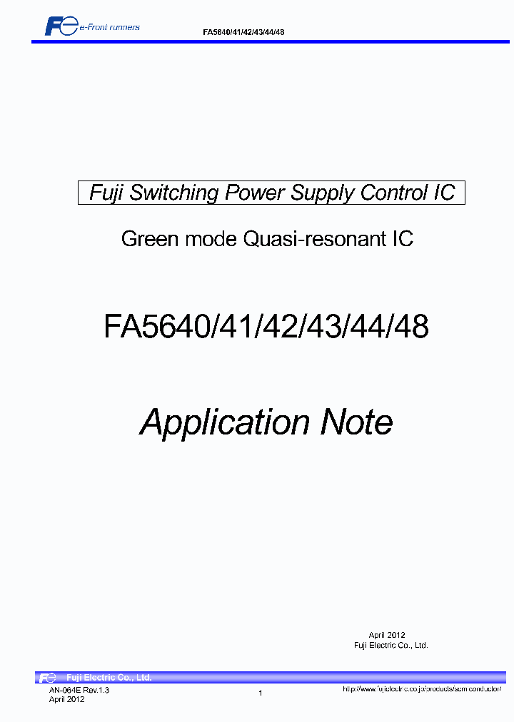 FA5644_7790094.PDF Datasheet