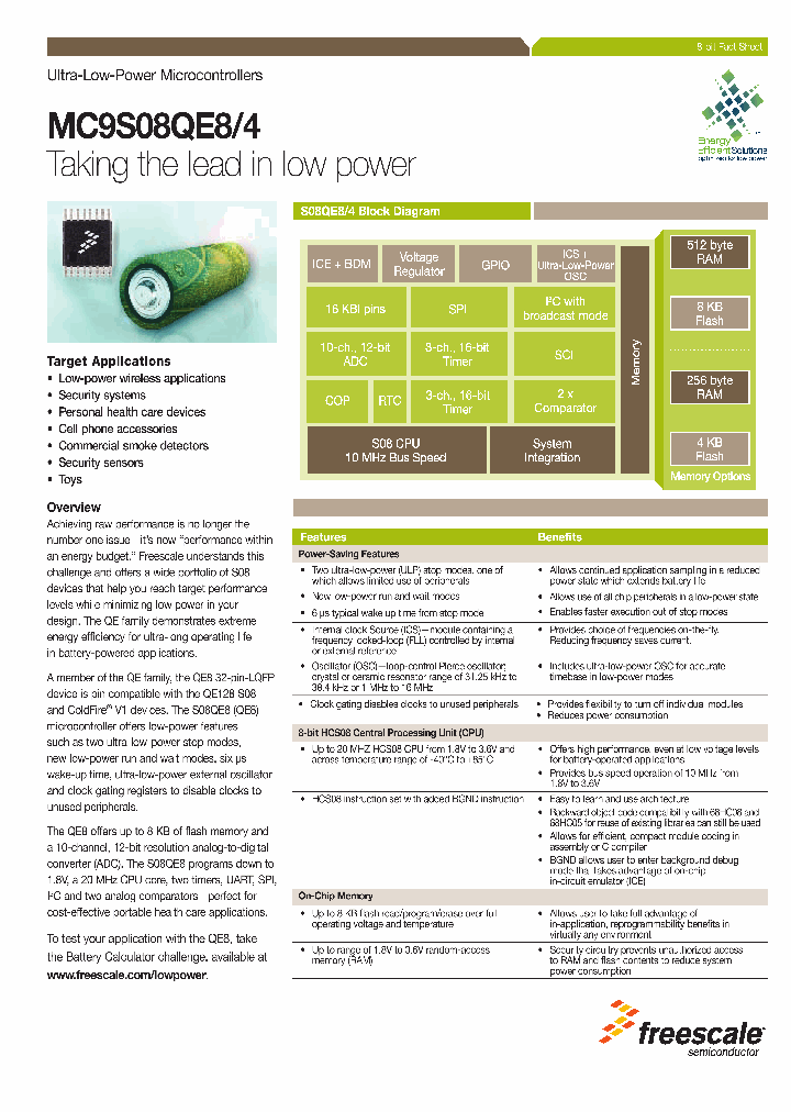 MC9S08QE4CWL_7951897.PDF Datasheet