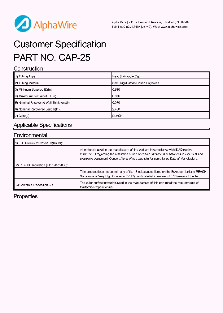 CAP-25_7956687.PDF Datasheet