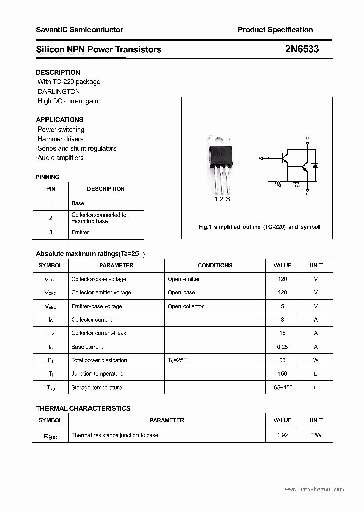 2N6533_7790870.PDF Datasheet