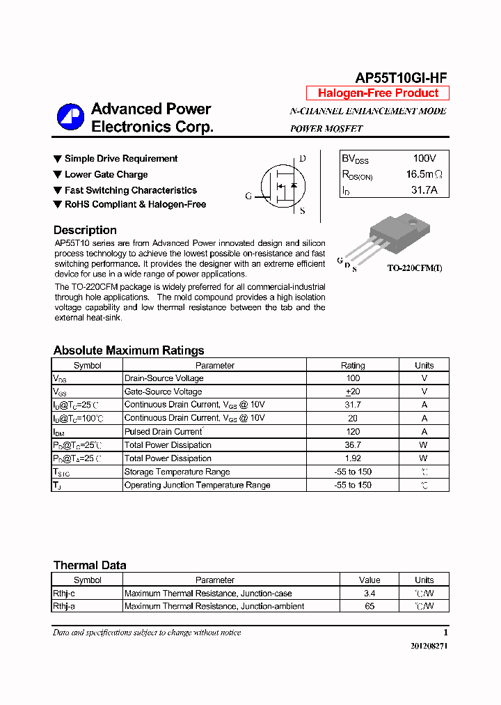 AP55T10GI-HF_7958237.PDF Datasheet