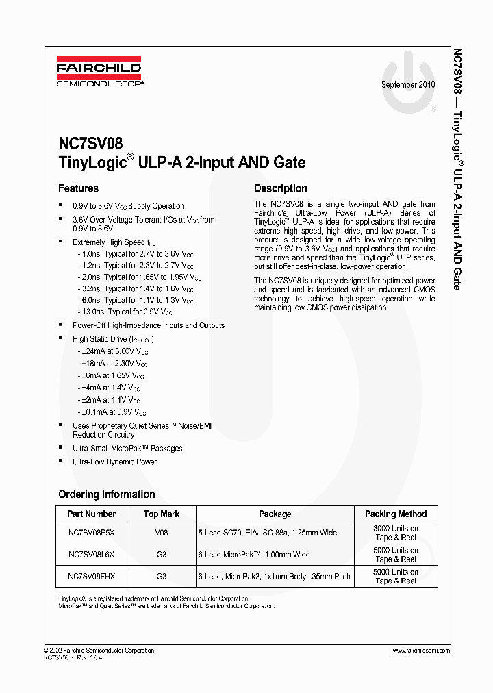NC7SV08FHX_7958268.PDF Datasheet