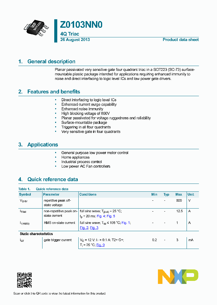 Z0103NN0_7963617.PDF Datasheet