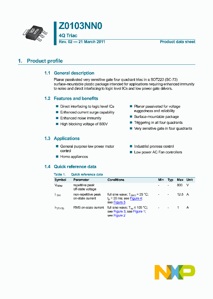 Z0103NN0_7963608.PDF Datasheet