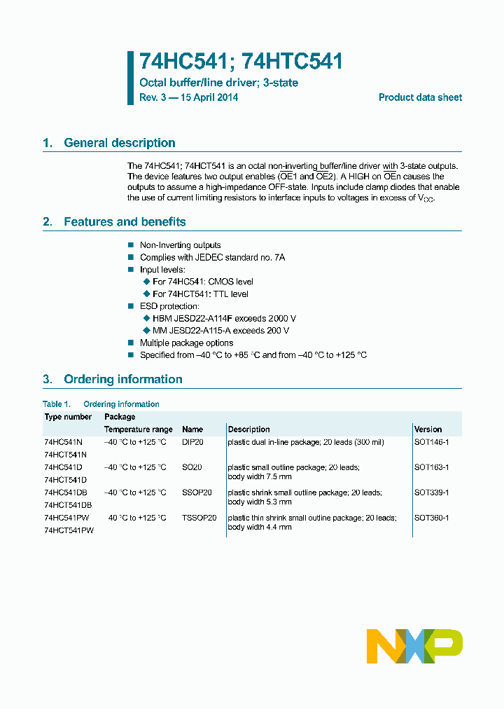 74HCT541DB_7998327.PDF Datasheet