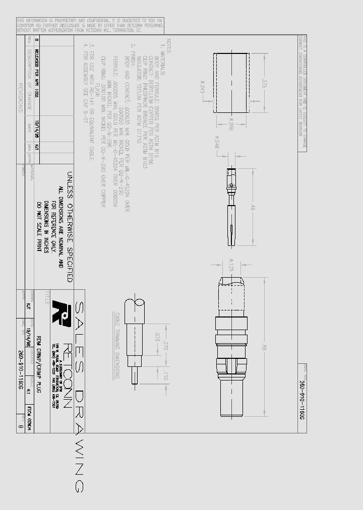 260-910-1160G_7999830.PDF Datasheet