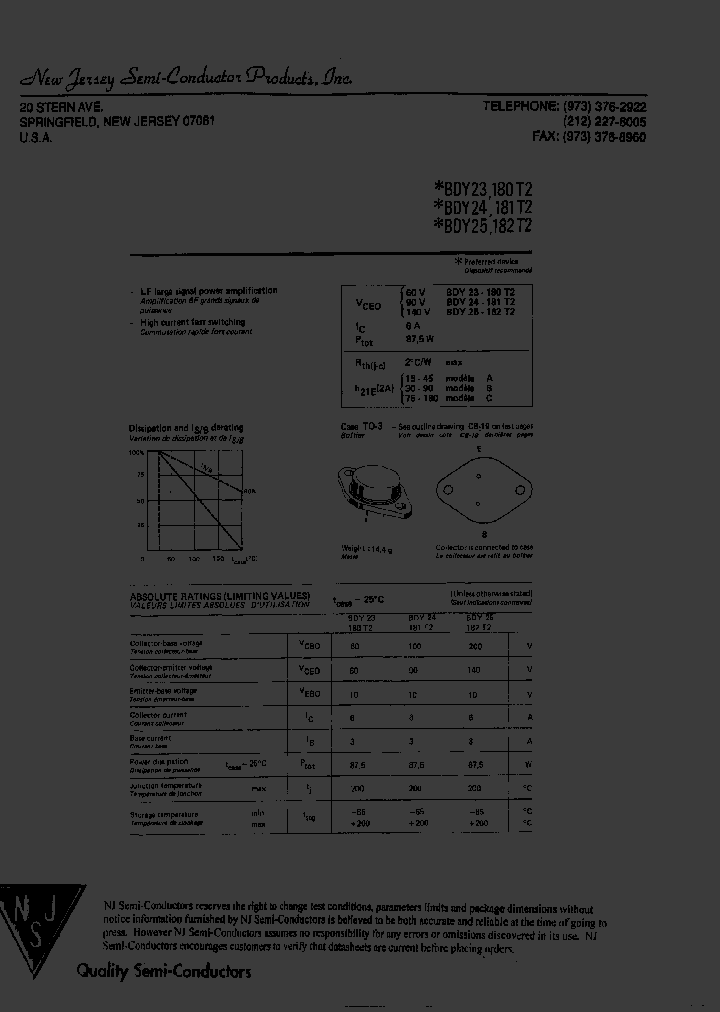 BDY25_8000328.PDF Datasheet