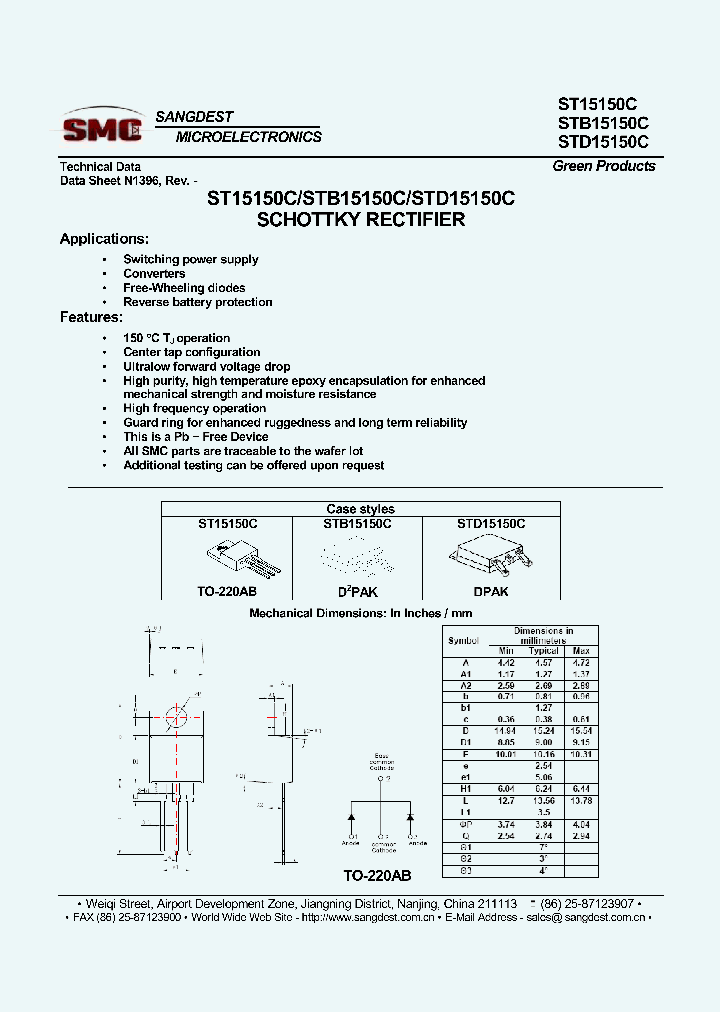 STB15150C_8001142.PDF Datasheet