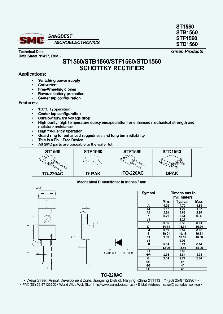 STB1560_8001147.PDF Datasheet
