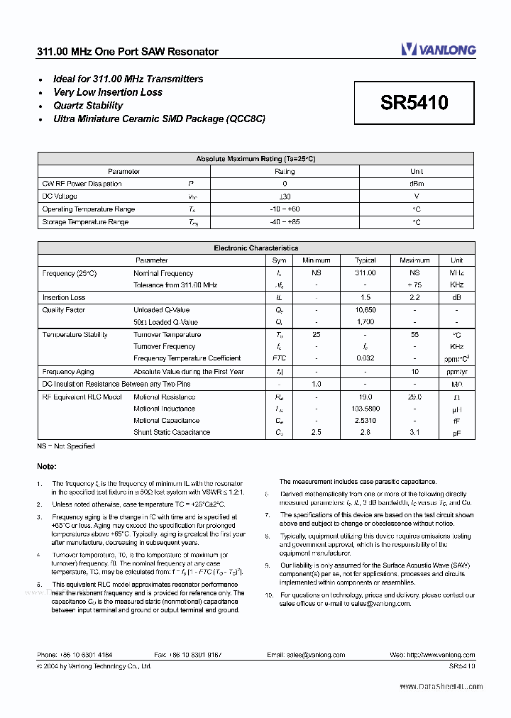 SR5410_7805607.PDF Datasheet