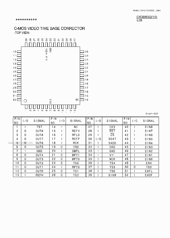 CXD8883Q_7805697.PDF Datasheet