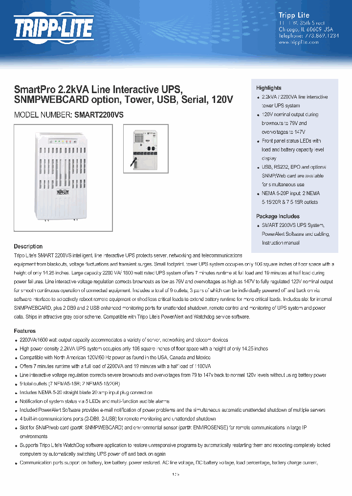 SMART2200VS_8010932.PDF Datasheet