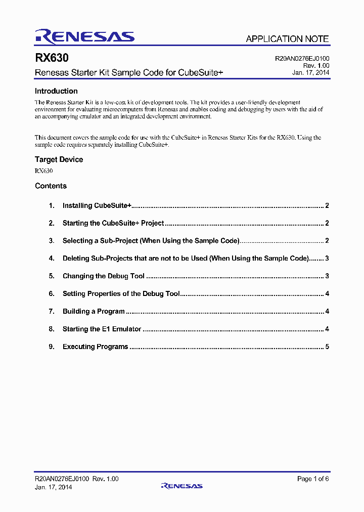 RX630_8011387.PDF Datasheet
