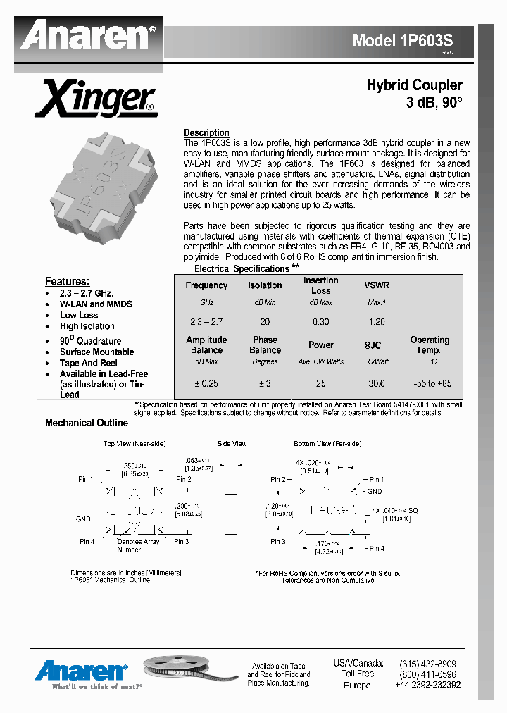 1P603S_8013372.PDF Datasheet