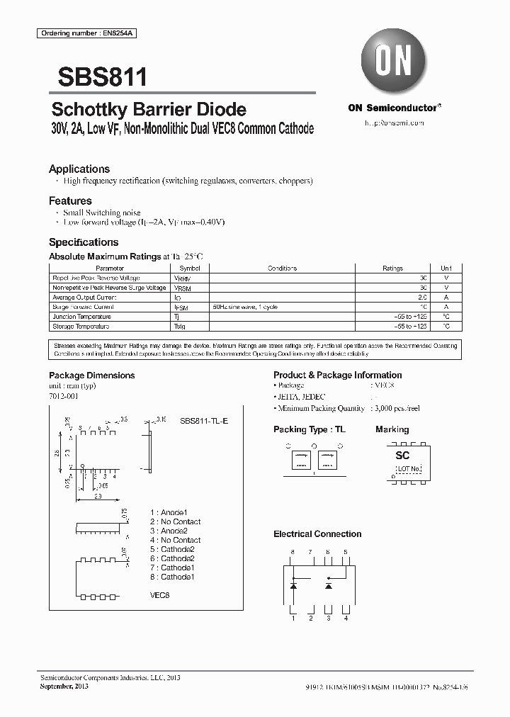 SBS811-TL-E_8018236.PDF Datasheet