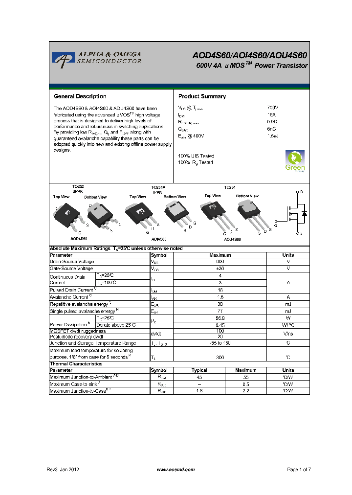 AOI4S60_8022069.PDF Datasheet