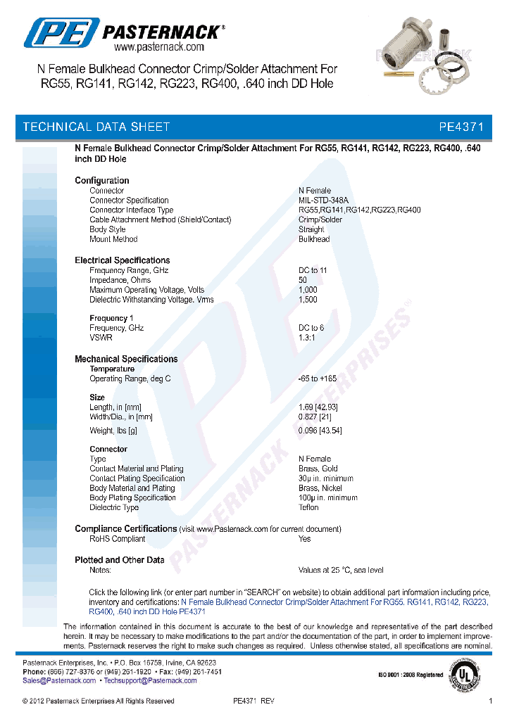 PE4371_8022334.PDF Datasheet