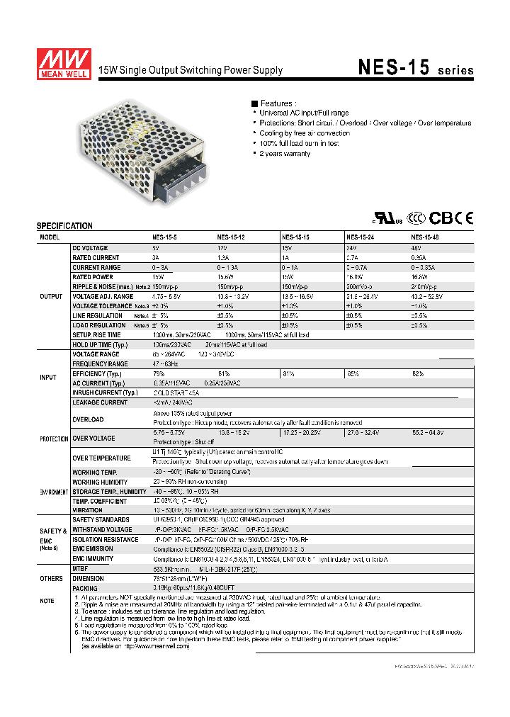 NES-15-15_8023716.PDF Datasheet