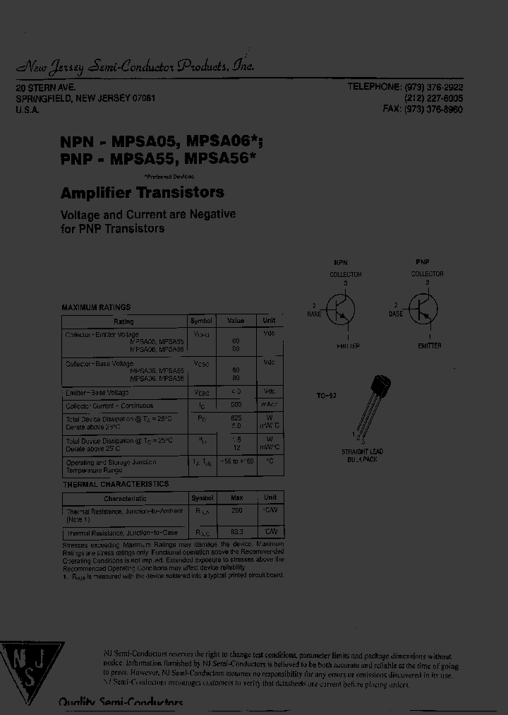 MPSA06_8027545.PDF Datasheet