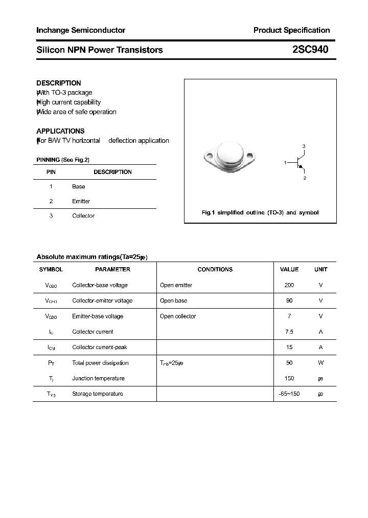 2SC940_8028284.PDF Datasheet