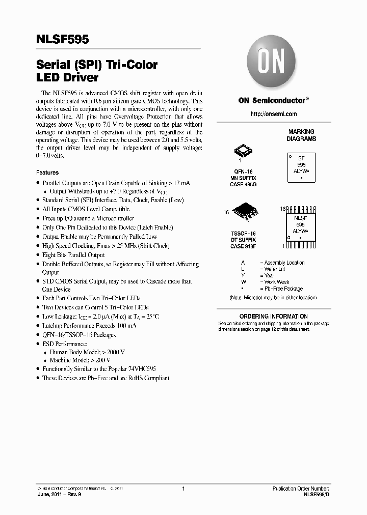 NLSF595DTR2G_8033314.PDF Datasheet