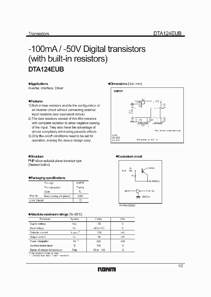DTA124EUB_8040431.PDF Datasheet