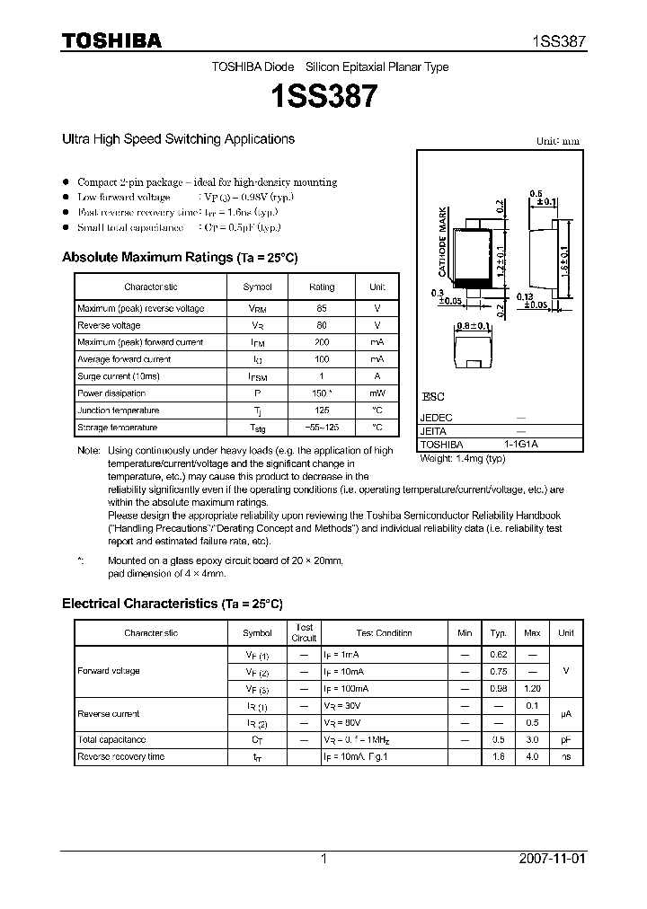 1SS387TPH3F_8048072.PDF Datasheet