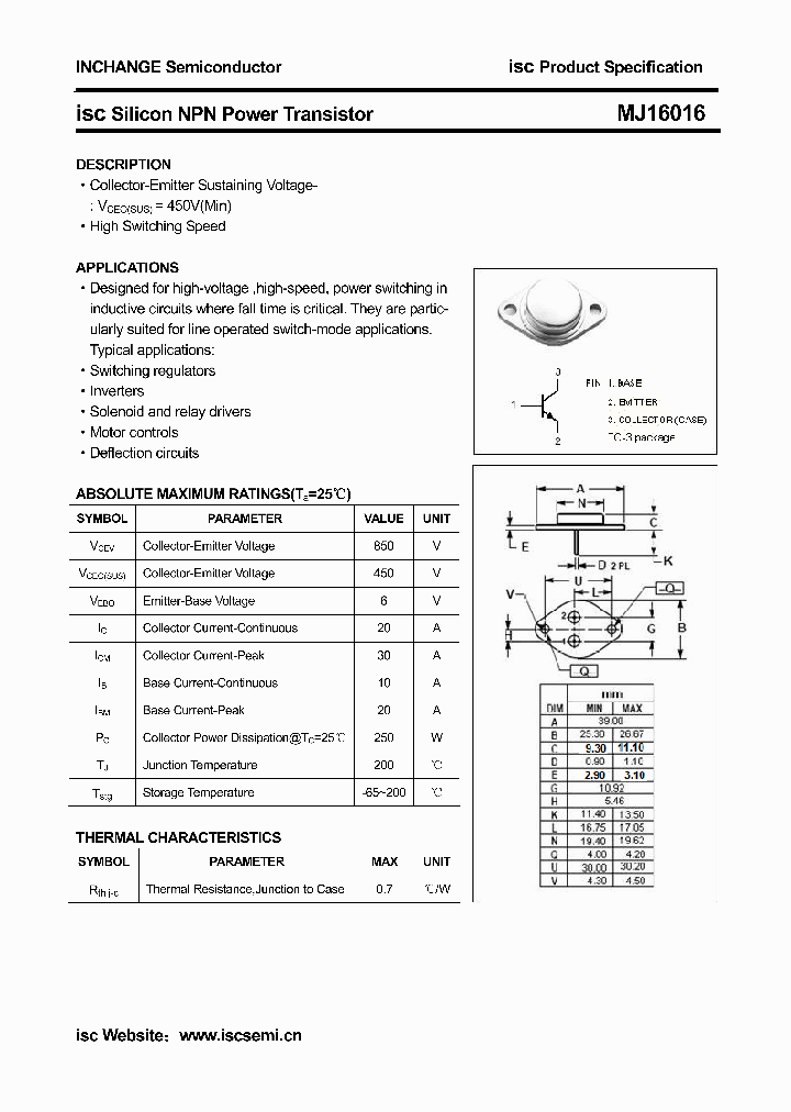 MJ16016_8050919.PDF Datasheet