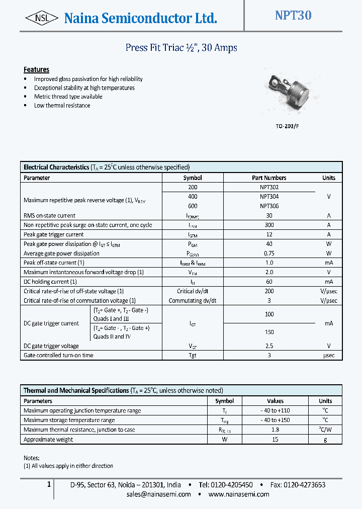 NPT30_8053678.PDF Datasheet