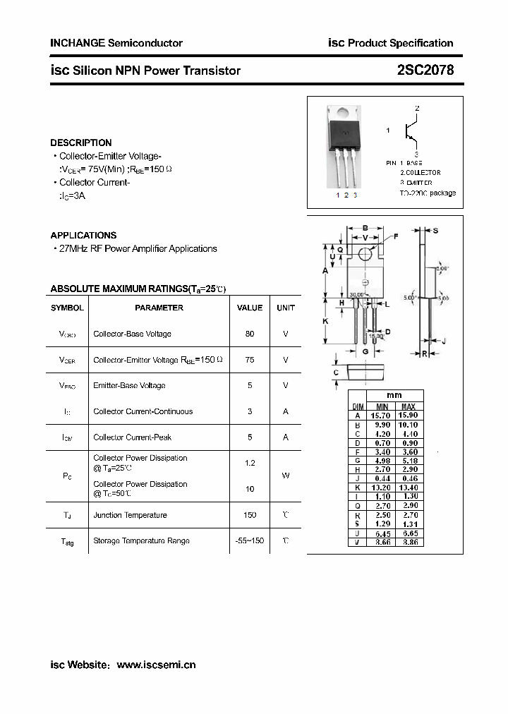 2SC2078_8057533.PDF Datasheet