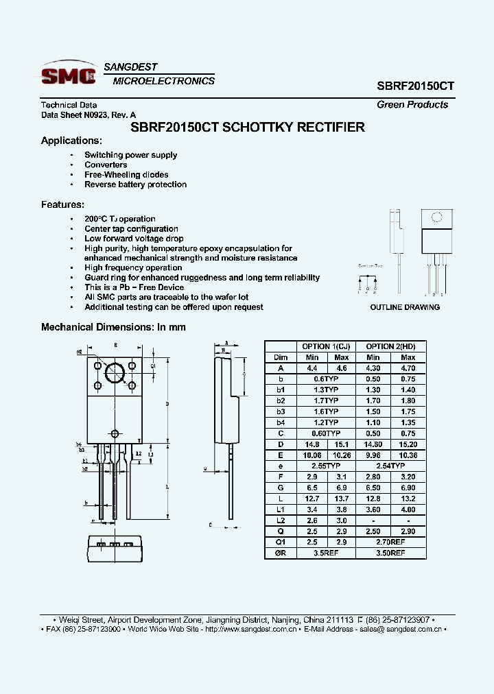 SBRF20150CT_8070869.PDF Datasheet