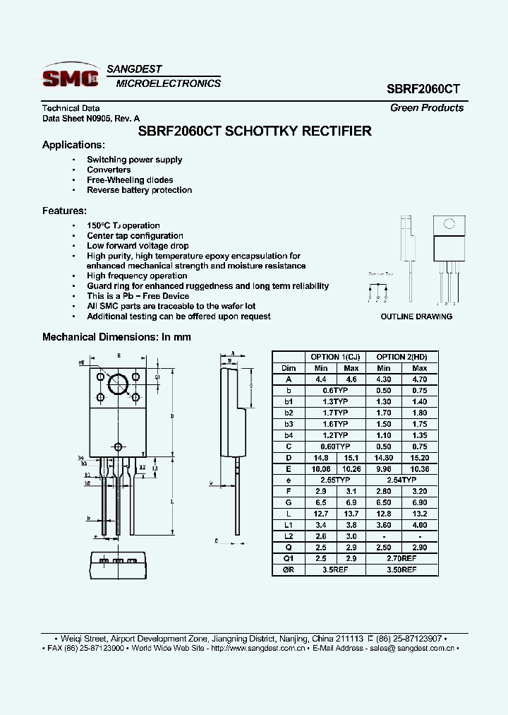 SBRF2060CT_8070886.PDF Datasheet