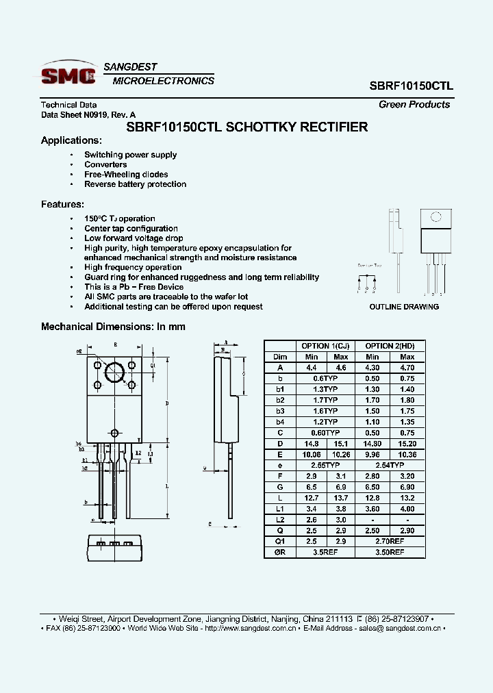 SBRF10150CTL_8070874.PDF Datasheet
