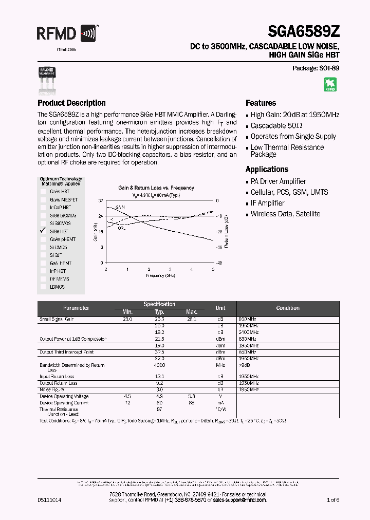 SGA6589Z_8078422.PDF Datasheet