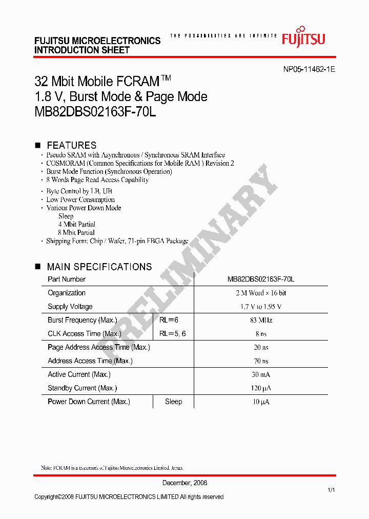 MB82DBS02163F-70L_8082011.PDF Datasheet