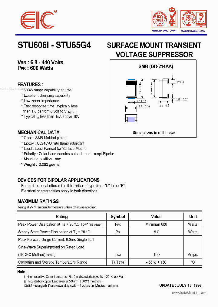 STU6XXX_7815320.PDF Datasheet