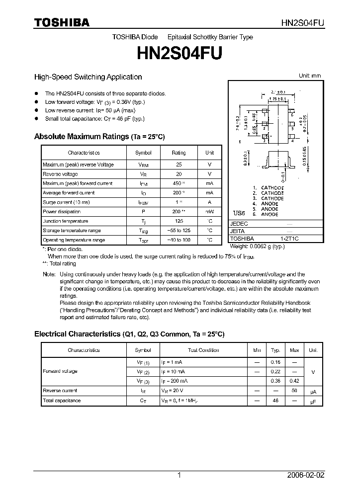 HN2S04FU_8095425.PDF Datasheet