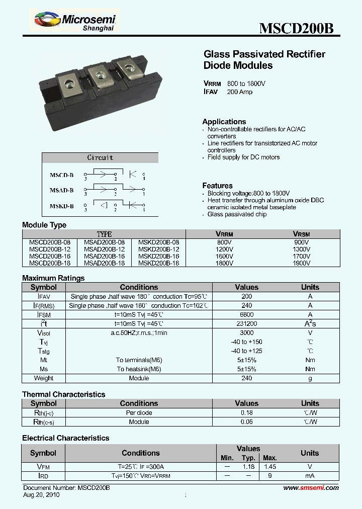 MSKD200B-16_8098485.PDF Datasheet