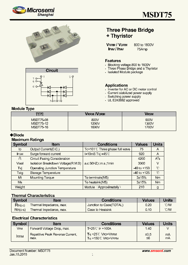 MSDT75-08_8104849.PDF Datasheet