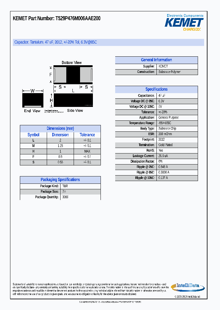 T529P476M006AAE200_8107242.PDF Datasheet