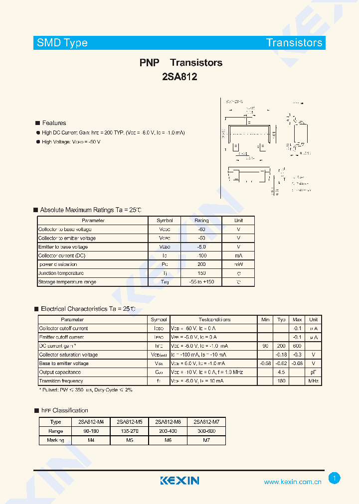 2SA812-M4_8107780.PDF Datasheet